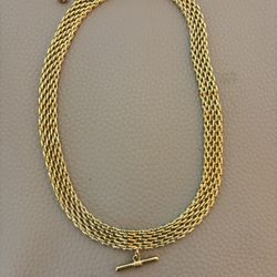 Multi-Layer Gold Chain Necklace – Great Condition! 