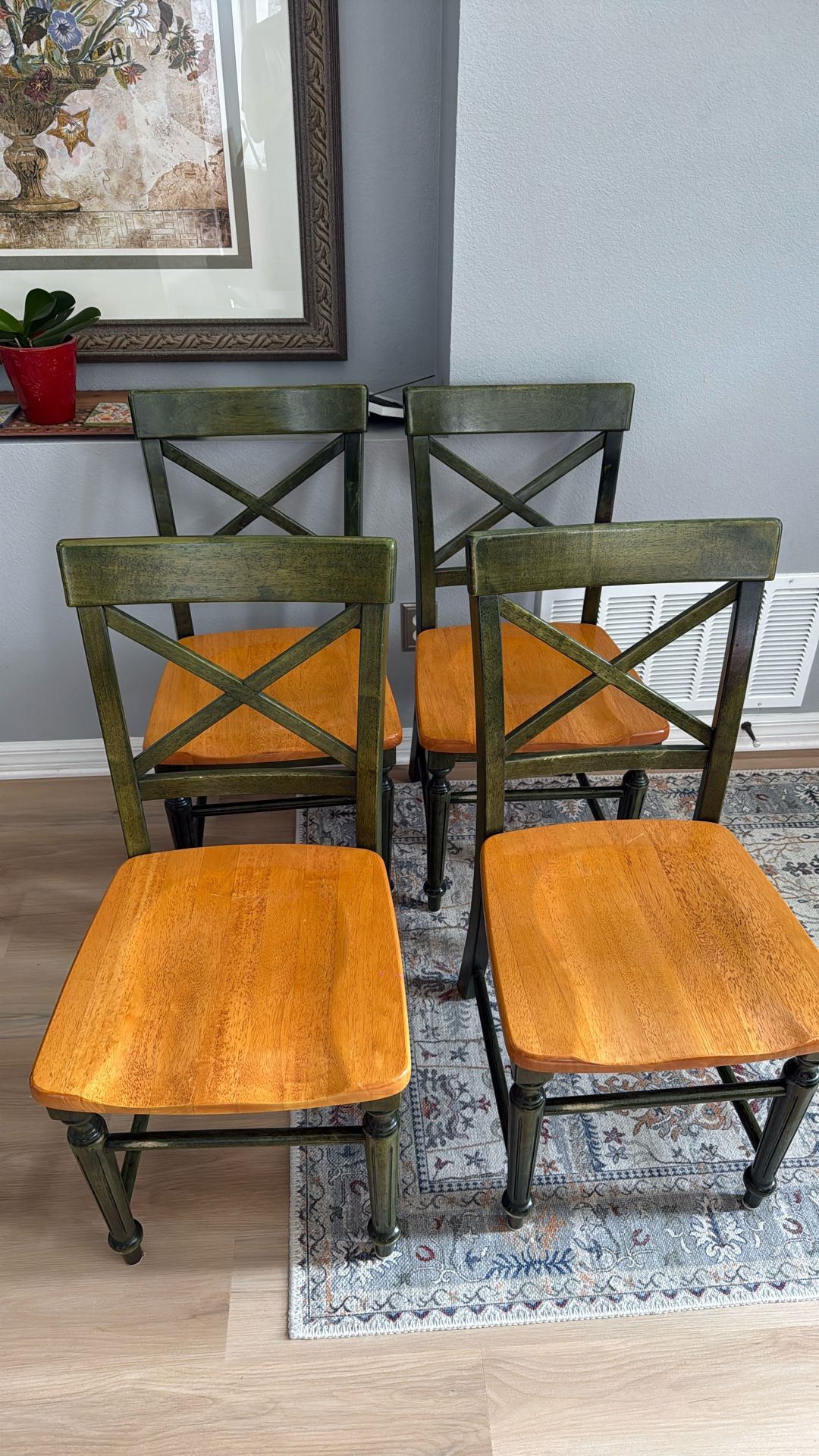 Pier One All Wooden Chairs