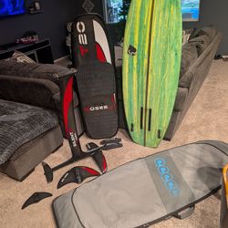 Surf Foil And Boards