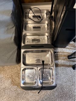 2 buffet servers-