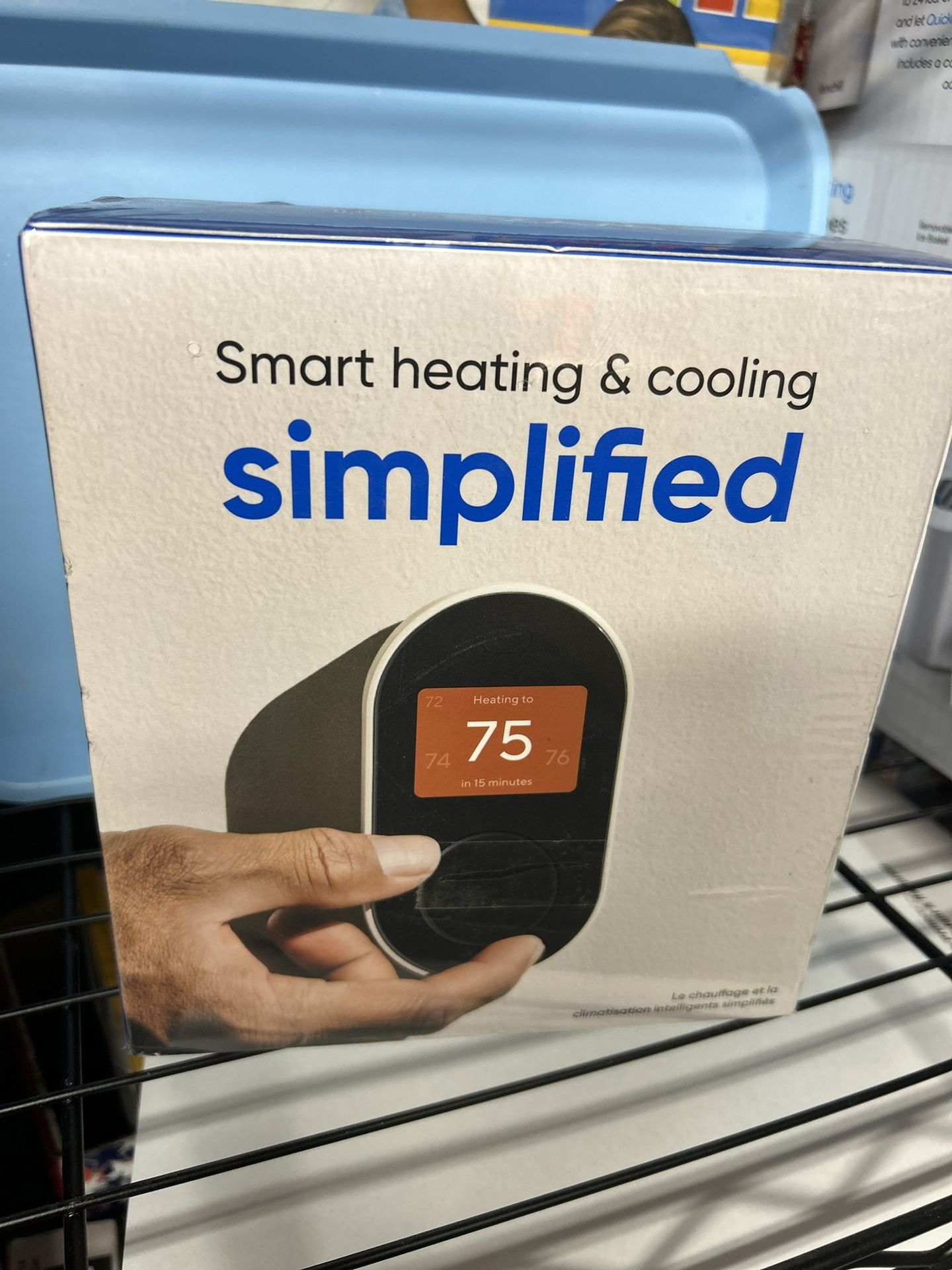 WYZE Smart WiFi Thermostat for Home with App Control Compatible with Alexa and Google Assistant, Only Designed for 2.4 WiFi Connection Black (Renewed