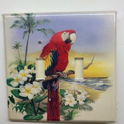 CUSTOM PARROT 🦜 LIGHT SWITCH COVER 