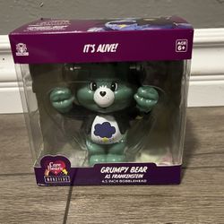 Care Bears Grumpy Bear as Frankenstein Bobblehead
