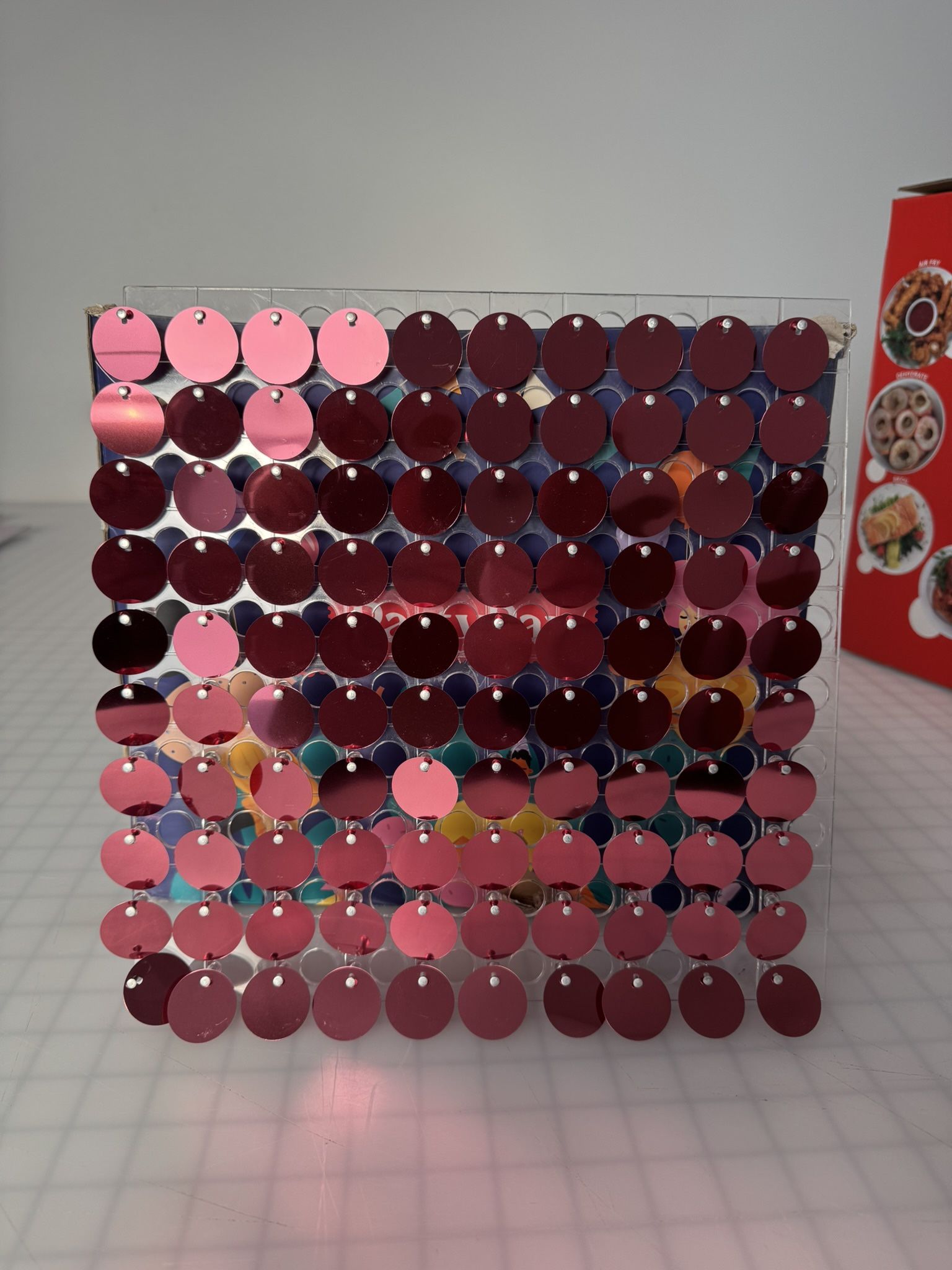 Pink Shimmer Wall Backdrop