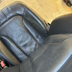 Black Leather Seats Front Seats