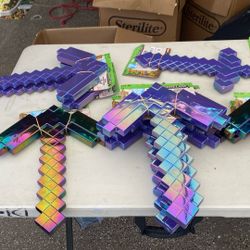 Minecraft Pickaxe  And Swords