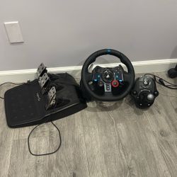 Logitech G29 Wheel Pedals And Shifter 