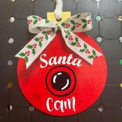 Santa Can Ornaments with Letter from Santa 