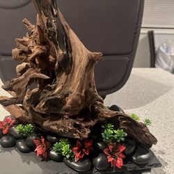 Large driftwood display