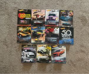 11 hot wheels premiums