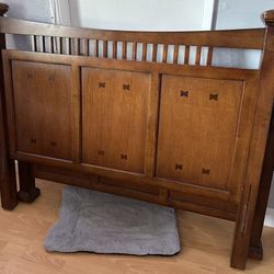 Full Size Bed - with Mattress and Box Spring
