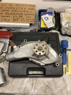 Big block chevy aluminum water pump