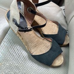 Lucky Brand Espadrille Wedge Heel 