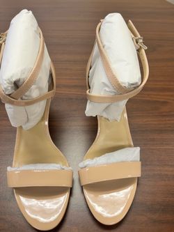 MK blush 6.5 heel sandals