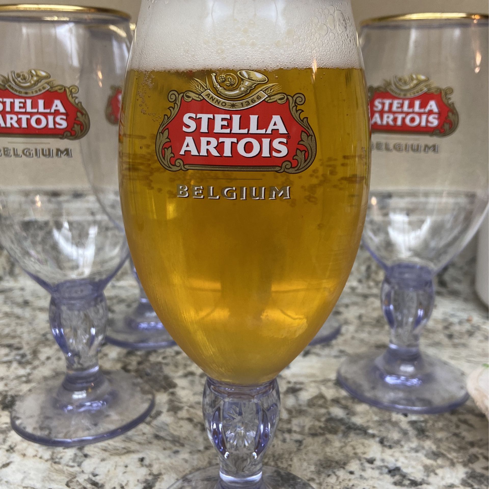 Stella Artois X 4 Cups