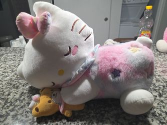 Large Hello Kitty Unicorn Plush Stuffed Animal