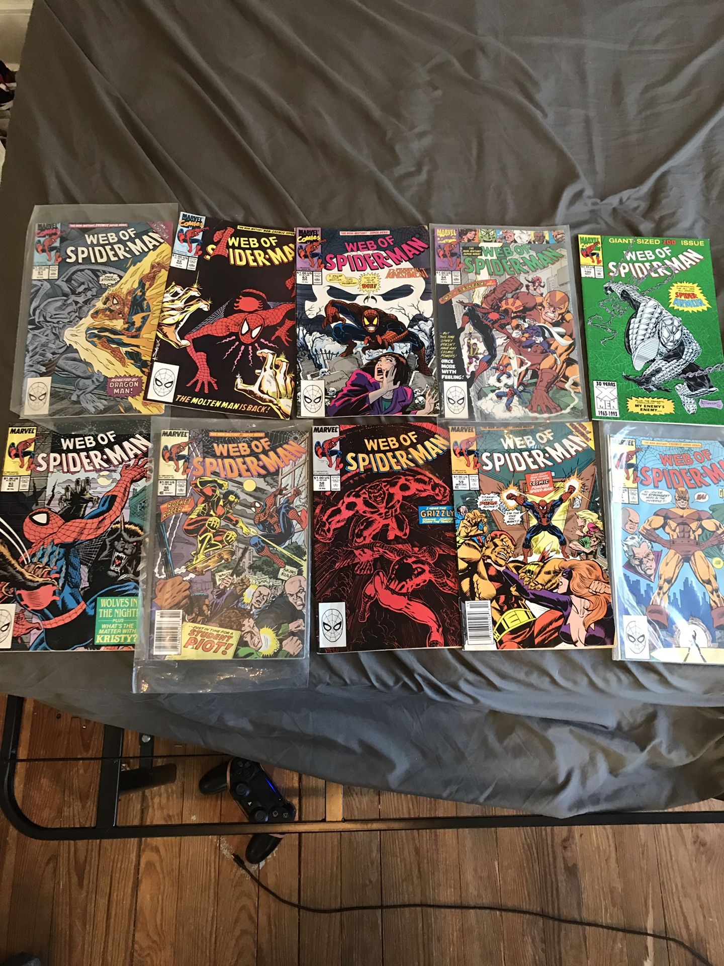 Seperate comic lots