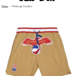 Size Large - Mitchell And Ness Just Don NBA Basketball Condors Shorts - Nike Supreme Kith Jordan Hypebeast 