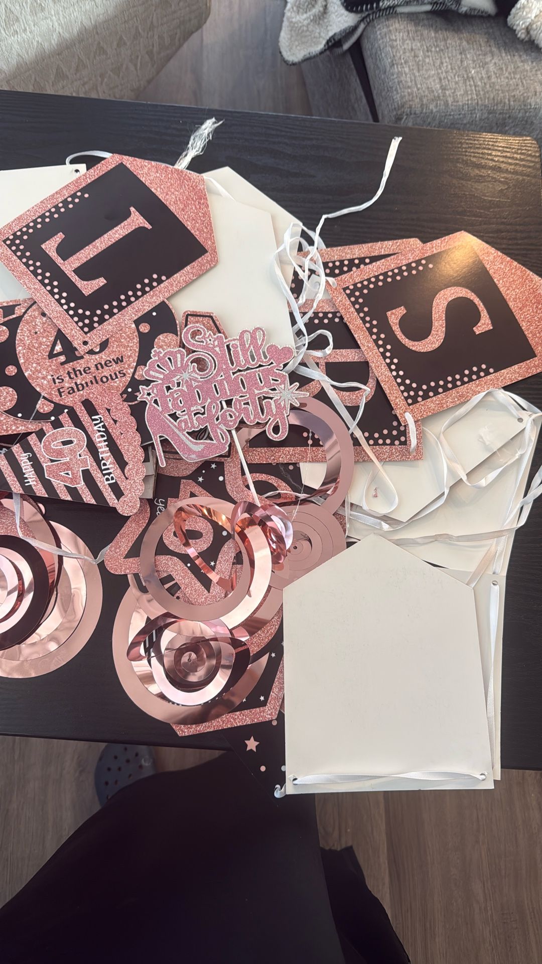 40 Year Birthday Decorations Free