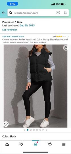 Brand New Medium Women’s Black Vest