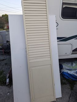 Free Stuff Bifold Door Gas Logs ,Shelving,Dresser