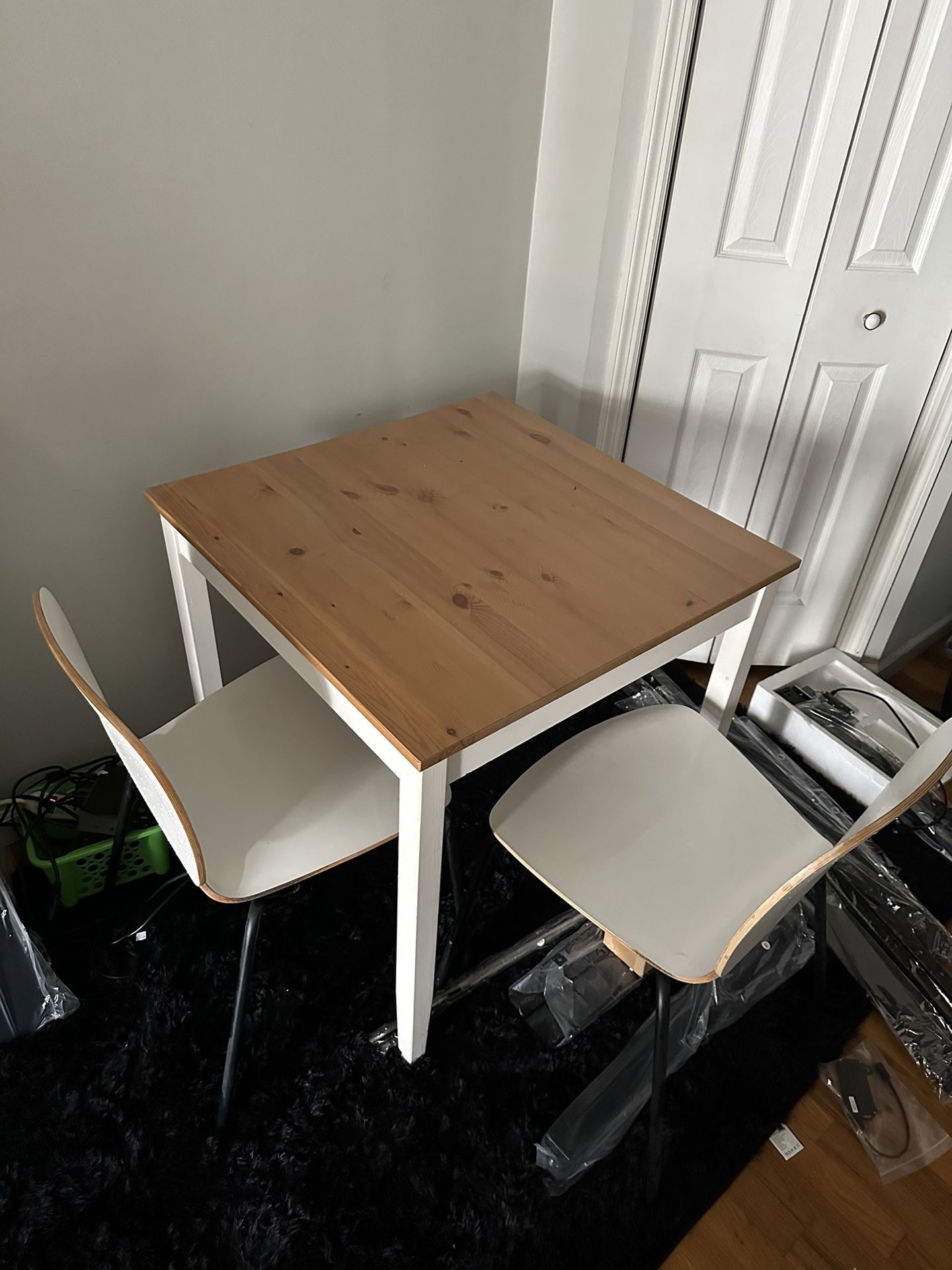 Mid-Size Kitchen Table + 2 Chairs