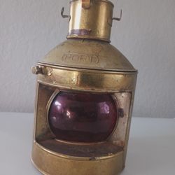 Antique Kerosene Railroad Lantern