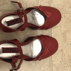 Girls Red Dress shoes 