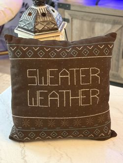 Sweater Weather Pillow