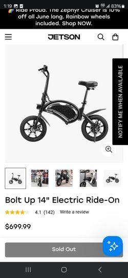 Jetson Bolt Up 14 Electric Bike