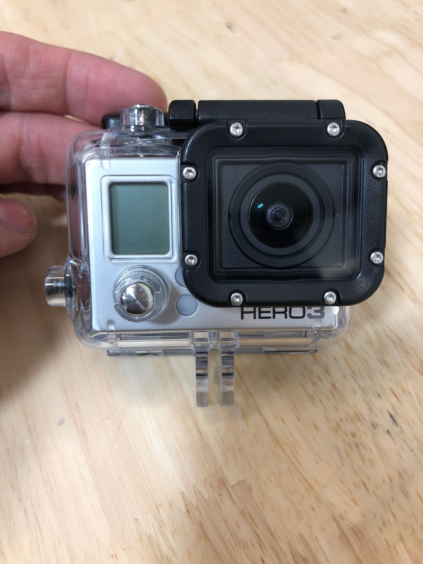GoPro hero 3 with mounts and carry case
