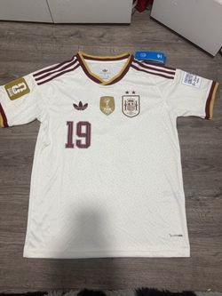 Adidas Spain FIFA World Cup 2026 Jersey #19 Lamine Yamal