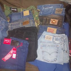 Jeans 40x32 ,Shirts3xl ,Sweatshirt New Bundle $160.
