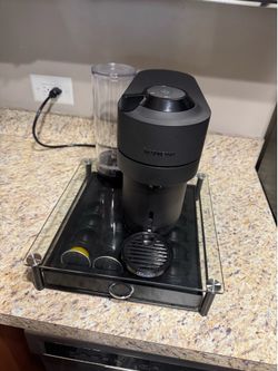 Nespresso machine and Stand