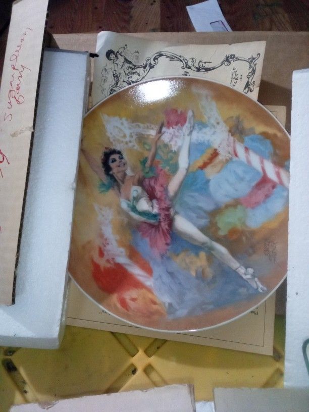 NORMAN ROCKWELLS PLATE, THE SUGARPLUM FAIRY