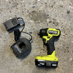 Ryobi One Hp 3/8 Impact Drill Kit 