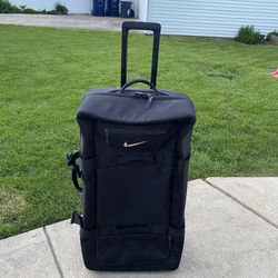 Nike Fiftyone49 Luggage X-Large Roller Travel Bag Suitcase Pbz182-001 Black