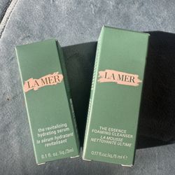 LaMer Cleanser And Serum Mini