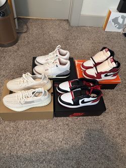 Nike, Yeezy, Jordan Size 5-6-7 Youth