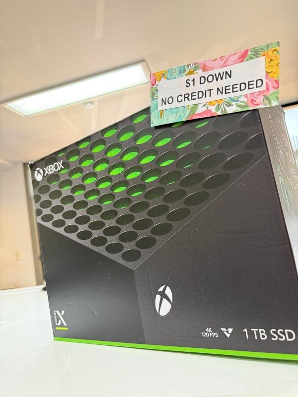 Xbox Series X Gaming Console New - Only $1 Today Pay The Rest Later! 