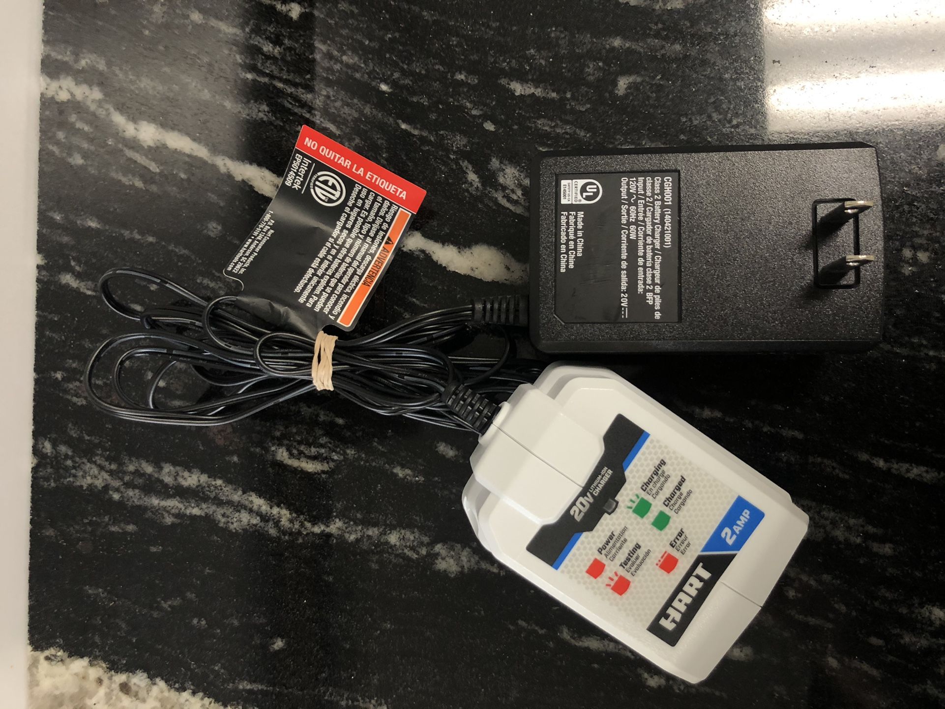 Hart Battery Charger Cgh001