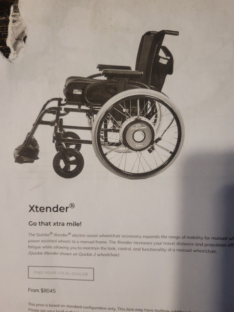 Quickie 2 Folding Wheelchair