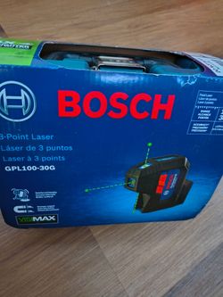 Bosch 3-point laser