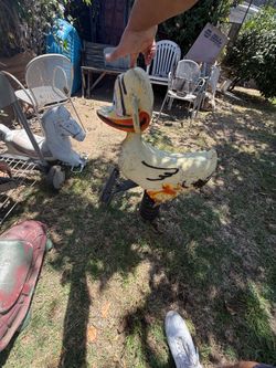 1950 playground play world systems spring duck with all original hardware