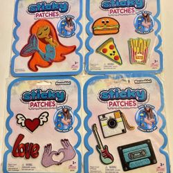 Imperial Sticky Patches Reusable Peel & Stick 4 Packs Variety       New