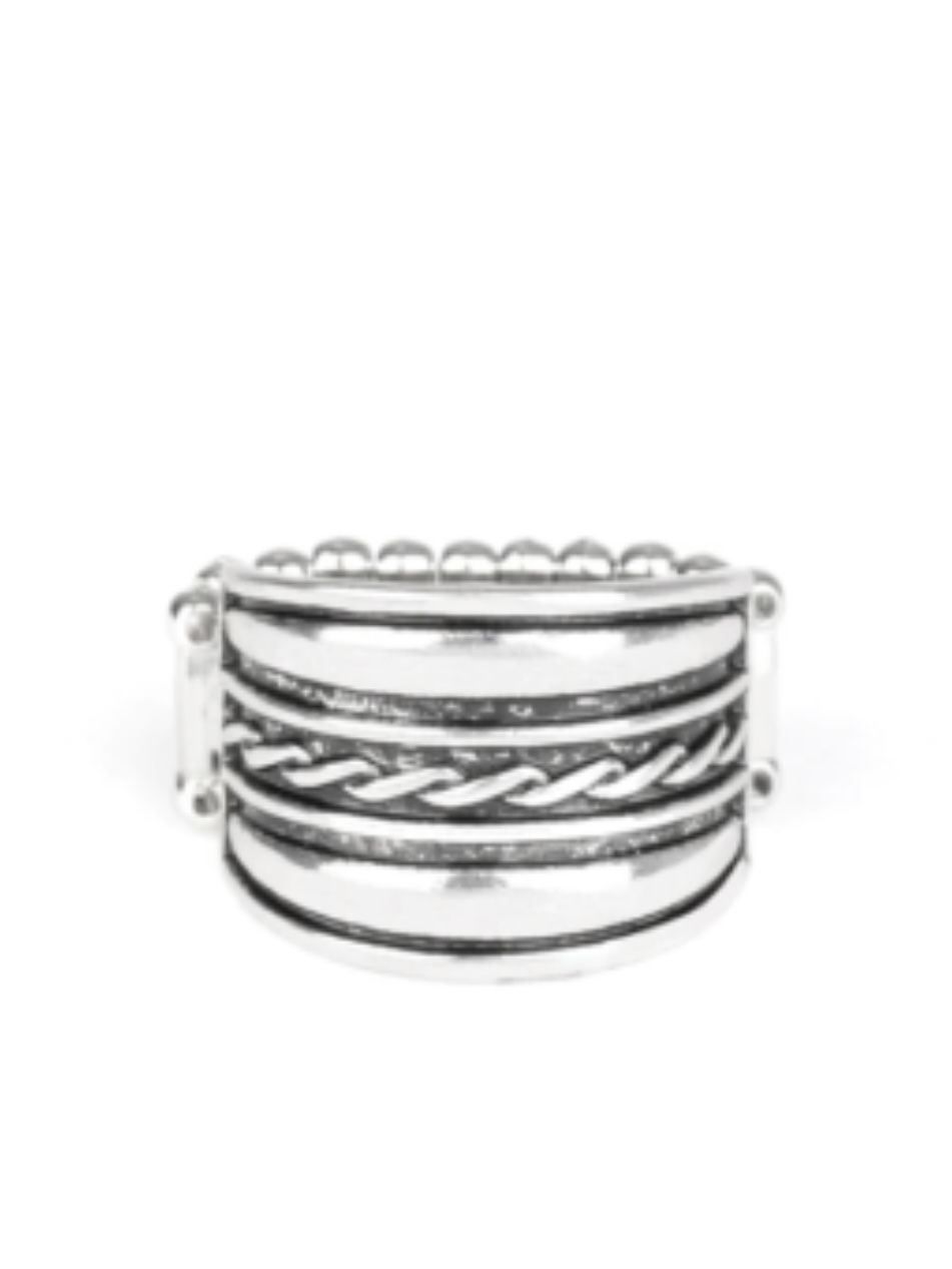 Let It Layer Silver Ring
