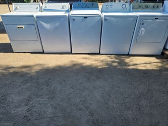 WASHERS AND DRYERS//LAVADORAS Y SECADORAS