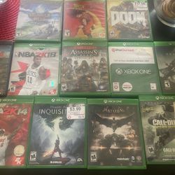 XBOX ONE GAMES ONE SEALED GAME 
