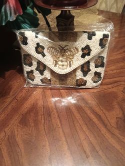 Hand Made Beaded Mini Purse