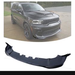 New in the box Front Bumper Lip for 2021-2026 Dodge Durango SRT R/T GT SXT Pursuit Enforcer Hellcat Style, Front Lip Splitter Protector Spoiler One-Pi